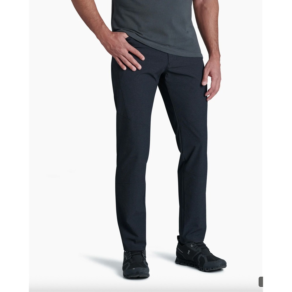 Kuhl Deceptr Technical Stretch Lite Water Resistant Raven Black Pant 34 W 34 L